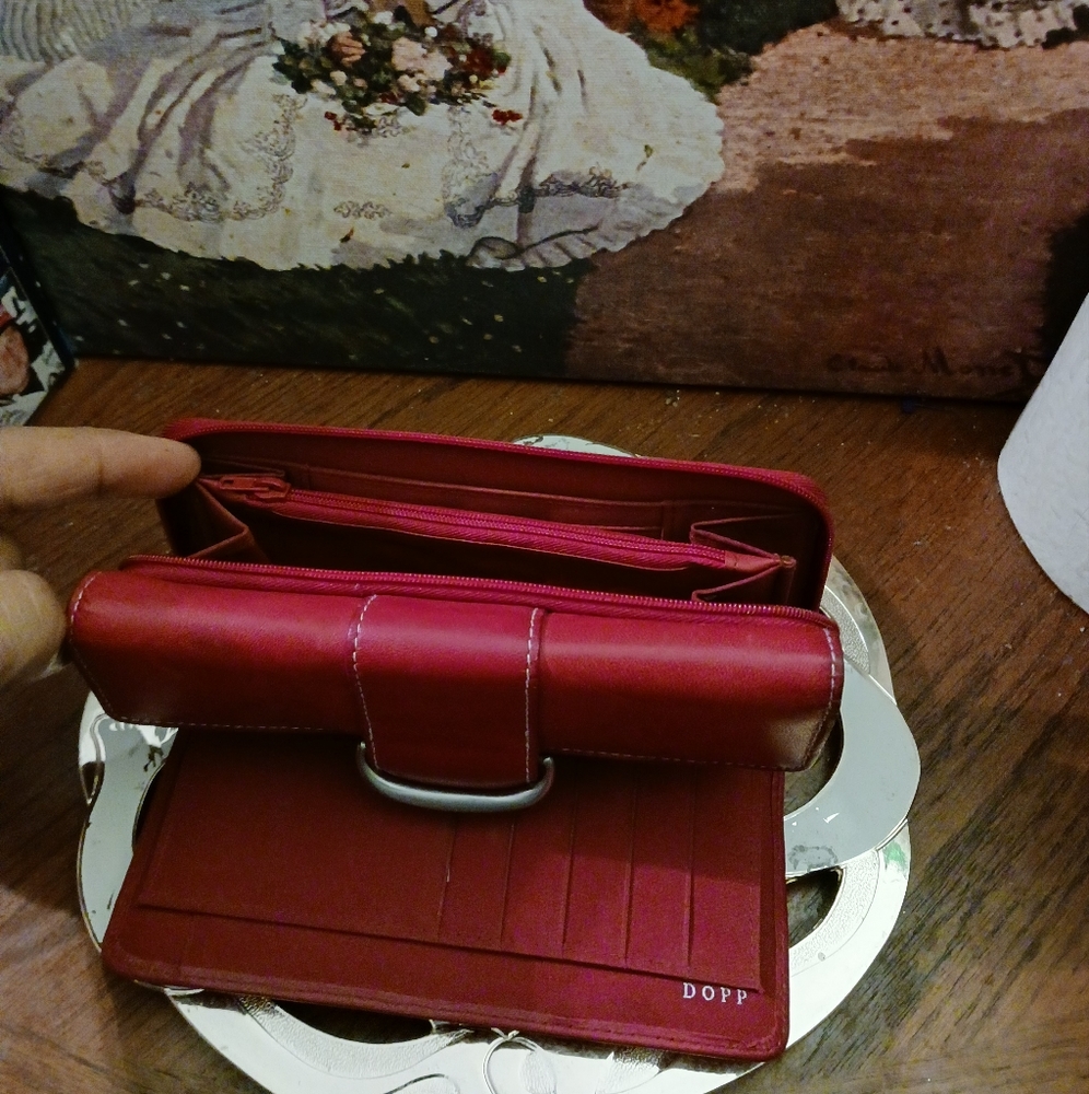 👛 👜 DOPP Soft Cowhide Leather Wallet Like New!,Velvet Touch,A Nice Gift 🎁 👌 - Picture 3 of 11